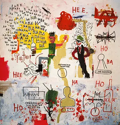 Riddle Me This Batman Jean-Michel Basquiat